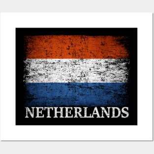 Netherlands Flag Gift Women Men Children Netherlands Vintage Posters and Art